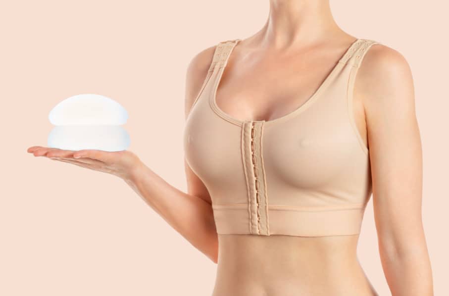 Compression Bra After Breast Augmentation Is Essential